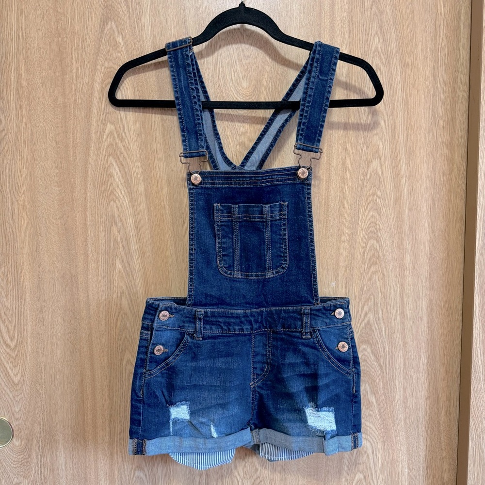 Forever 21 Denim Overalls/Shorteralls
